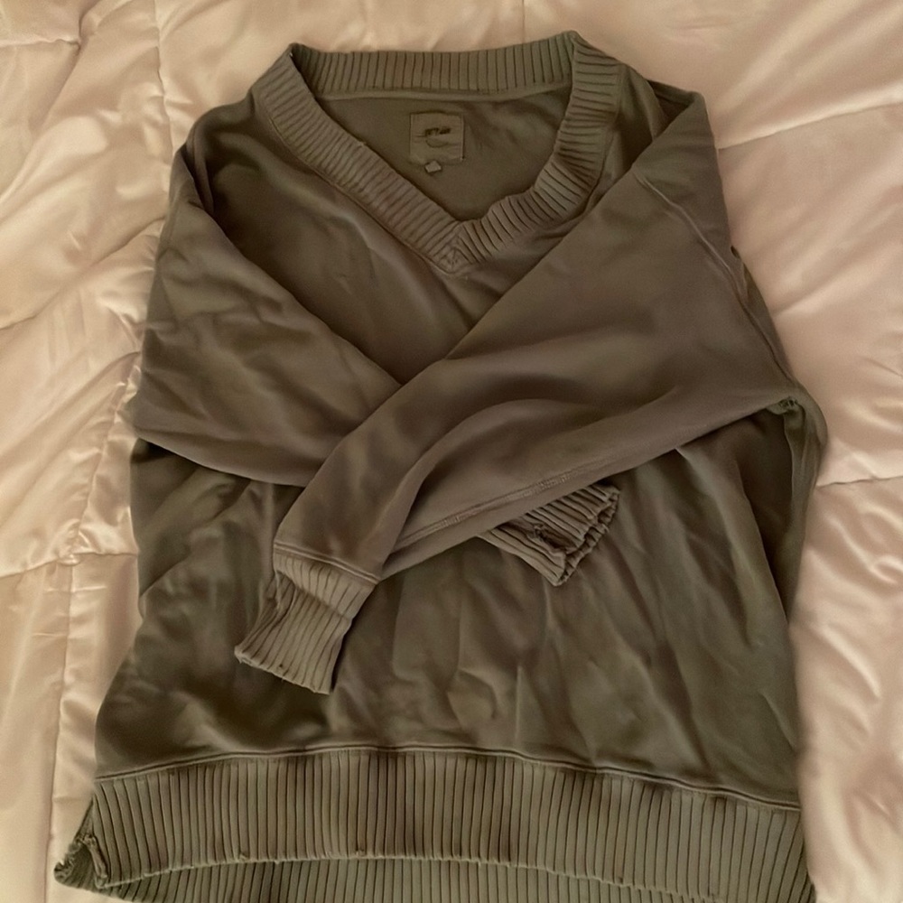 Green Oversized Small Aerie Sweater